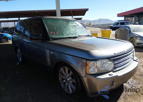 2007 Land Rover Range Rover Supercharged из США, поврежденный, VIN SALMF134X7A261296